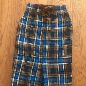 Plaid Skirt